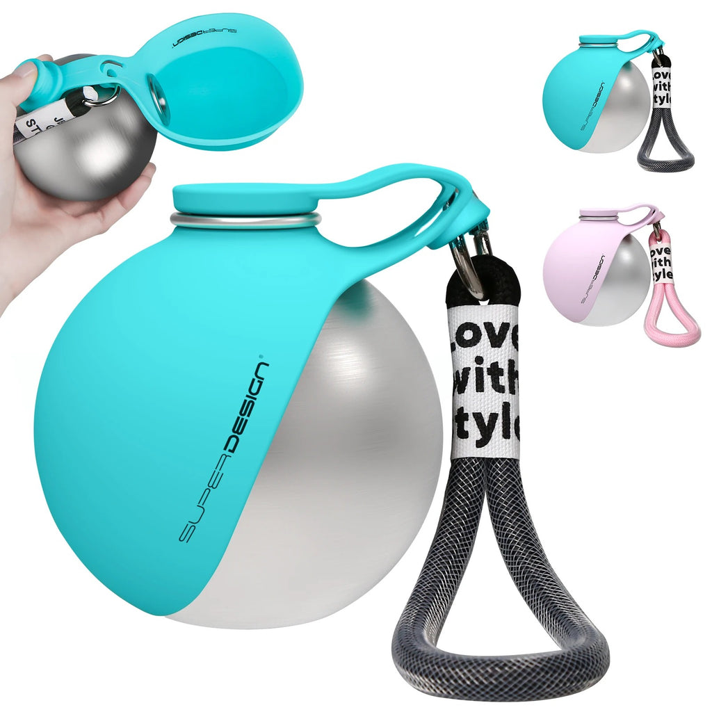 2-in-1 Portable Dog Water Bottle With Bowl